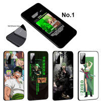 Casing หรับ Xiaomi Redmi Note 10s 10 10T 11S 11 K30 K40 K50 Pro Z00M Plus 10pro K30i S2 Mi Poco X3 NFC GT NEO X2 FUL107 One Piece Roronoa Zoro Pattern Phone เคสโทรศัพท์