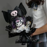 ร้อนแรง Kawaii Sanrio ตุ๊กตา Kuromi Hello Kitty ช่อดอกไม้ของฉันเมโลดี้ตกแต่งคริสต์มาสอะนิเมะดอกไม้หรูหราของเล่นตุ๊กตาเด็ก Kado Ulang Tahun