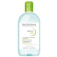 Bioderma Sebium H2O ไบโอเดอร์มาซีเบี่ยม เอชทูโอ 500 มล.(ฝาปกติ)