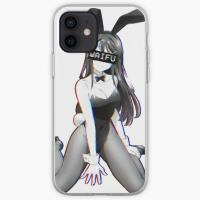 ┋ Mai Waifu Phone Case for iPhone 5 5S SE X XS XR Max 11 12 13 Pro Max Mini 6 6S 7 8 Plus TPU Accessories Silicon Dog Flower