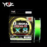 สายเอ็นตกปลา YGK X8 G-SOUL PE ถักเปียสายเบ็ดตกปลา200ม. ของแท้