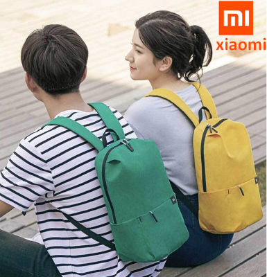 ใหม่ Original Xiaomi Mi กระเป๋าเป้สะพายหลังกระเป๋า10L 8สี165G Urban Leisure กีฬากระเป๋าคาดหน้าอกผู้ชายผู้หญิงขนาดเล็กไหล่ Unisex