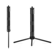 Foldable Portable Aluminum Alloy Tripod Light Stand Mobile Phone Live Tripod Mini Camera Telescope Stand Tripod With 1/4 Screw Selfie Sticks