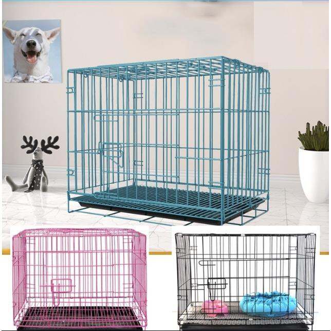 Dog Cage Foldable Pet with Poop Heavy Duty Cages for Cat cage Lazada PH