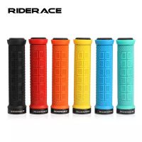 Mountain Bike Handlebar Grips Lock on MTB Folding Bicycle Alluminium Alloy Soft TPR Rubber Non-slip Cycling Bmx Handle Bar Grips Handlebars