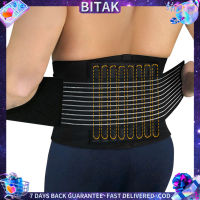 Bitak 1PCS เอวสนับสนุนเอวปวดกลับบาดเจ็บสนับสนุนรั้งสำหรับฟิตเนสยกน้ำหนักเข็มขัดกีฬาความปลอดภัย Corrector