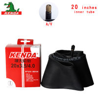 KENDA bicycle inner tube 20*3.5-4.0 AV tyre beach bike tire tube Bicycle parts 20 inch city fat tyres snow bike tires inner tube