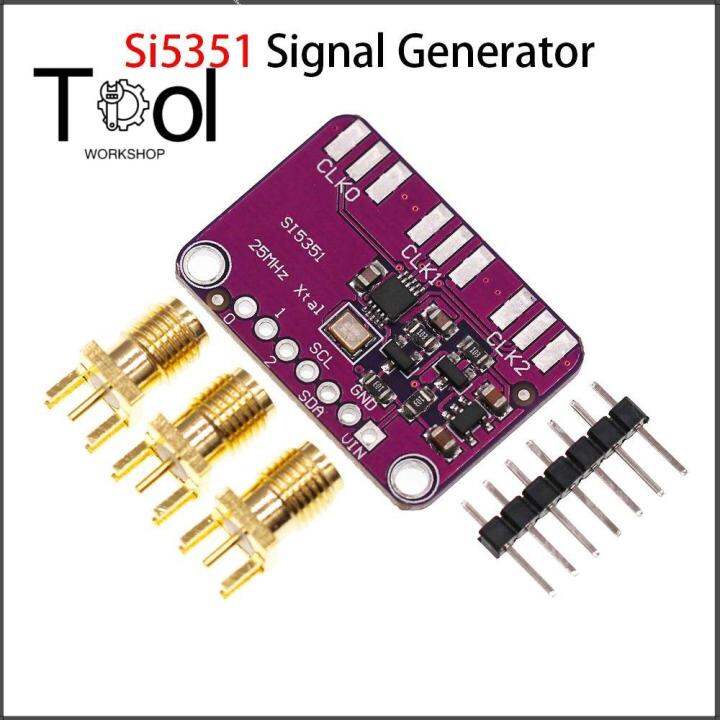High Frequency DC 3V5V Si5351 Signal Generator Si5351A I2C IIC Clock