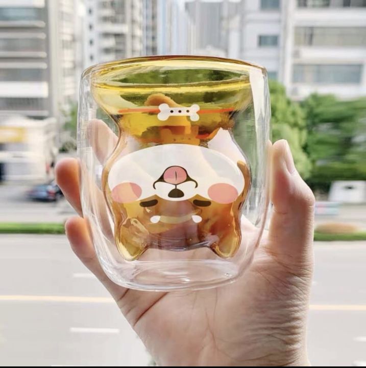 แก้วหมาชิบะ-limited-edition-แก้วดับเบิ้ลคัพ