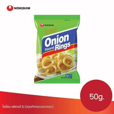 ขนมเกาหลี onion flavored rings 50g Hot &amp; Spicy Onion 40g  농심 양파링โอเนี่ยน เฟลเวอร์ ริง ขนมหัวหอมวง อบกรอบ