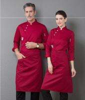 บริการอาหารแจ็คเก็ตร้านอาหารเชฟเสื้อผ้าโรงแรมครัว Workwear ระบายอากาศ Cooks เครื่องแบบแขนยาวจัดเลี้ยงหลวม