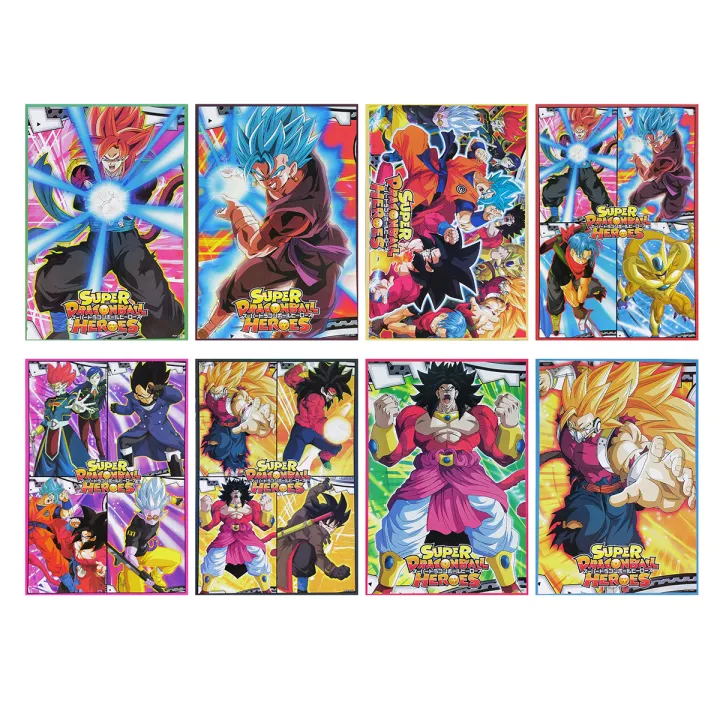 Anime Dragon Ball Super Set Of 8 Posters P0216 Lazada PH