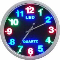 นาฬิกาติดผนัง Quartz LLED CLOCK เรืองแสงได้แม้ในที่มืด ขนาด 25 CM  SIZE M