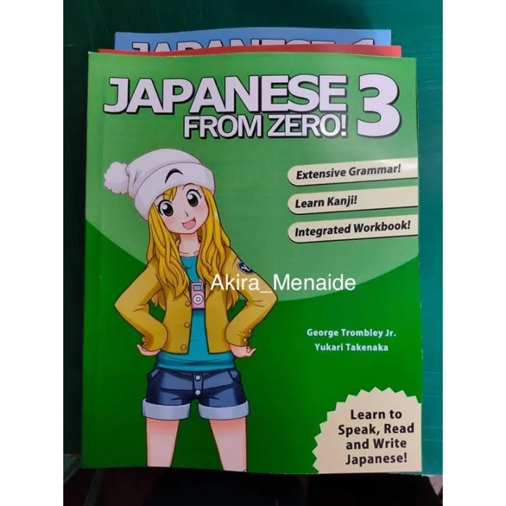 Japanese From Zero Book 1 to 5 Lazada PH