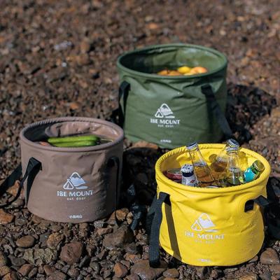 Collapsible Bucket Compact Portable Folding Water Container Water Container Fishing Bucket for Fishing Travelling Camping Hiking great