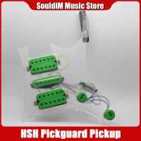 ปิ๊กการ์ดปิ๊กกีต้าร์แบบมีสาย Humbucker Pickup HSH รถปิคอัพกีตาร์ไฟฟ้า1ชิ้นสำหรับกีตาร์ไฟฟ้าที่เหมาะสม