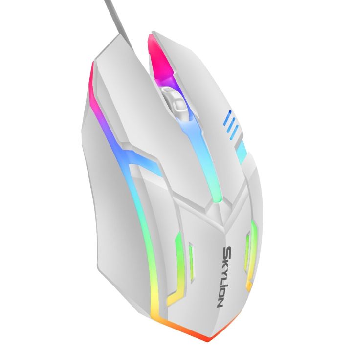 skylion-f1-wired-3-keys-mouse-colorful-lighting-gaming-and-office-for-microsoft-windows-and-apple-ios-system