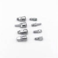 8PCS 1/4" Pneumatic Air Compressor Hose Quick Coupler Plug Socket Connector Set PH PM PP SM SH PF SP SF 20 Pipe Fittings  Accessories