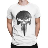 New Disney Punisher Surprise Mens T-shirt Fashion Round Neck Short Sleeve 3d Digital Printed Clothing Best-selling Skull Style Harajuku Street comfortable