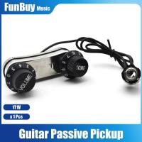 ‘【；】 PS-700 Acoustic Guitar Passive EQ Preamp Piezo Pickup With 500K 1V1T Volume And Tone Control Knob Guitarra Accessories