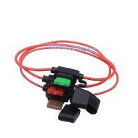 Car Waterproof Fuse Box Automotive-Fuse-Base 30cm Cable 18/16/14/12/10/8AWG Copper Core