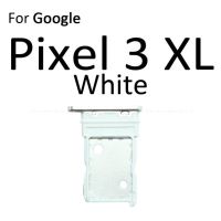 【⊕Good quality⊕】 anlei3 ช่องกระเป๋าเก็บบัตรถาดใส่ซิมสำหรับชิ้นส่วน Xl สำรอง Google Pixel 2 3 3a