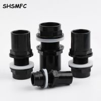 ❦ 20-50mm PVC Pipe Thicken Connectors Fish Tank Pipe Drainage Connector Garden Drain UPVC Pipe Adapter Water Supply Pipe Fittings