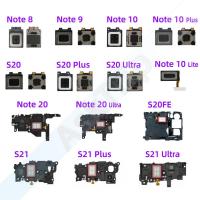 Original หูฟังด้านหน้าสำหรับ Samsung Galaxy Note 8 9 10 20 S20 S21 Lite Plus Ultra หูฟังหูฟังลำโพง Flex Cable