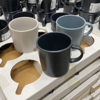 【STOCK】 IKEA Dai Nora Large Mug Drinking Water Cup Tea Cup Coffee Cup Ceramic Cup 30 Cl Domestic Purchasing Agent