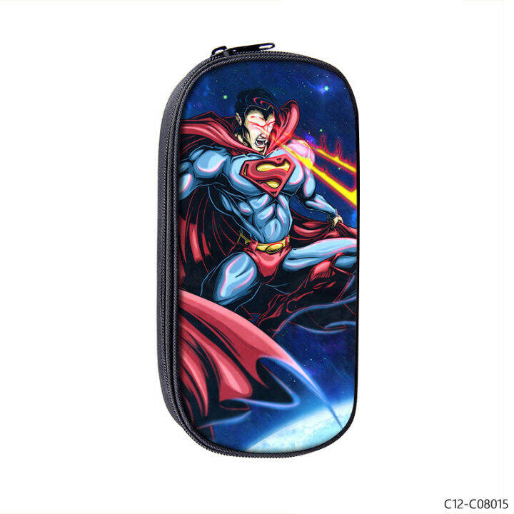 marvel-superman-cartoon-anime-pencil-case-student-pen-storage-stationery-box-large-capacity-personality