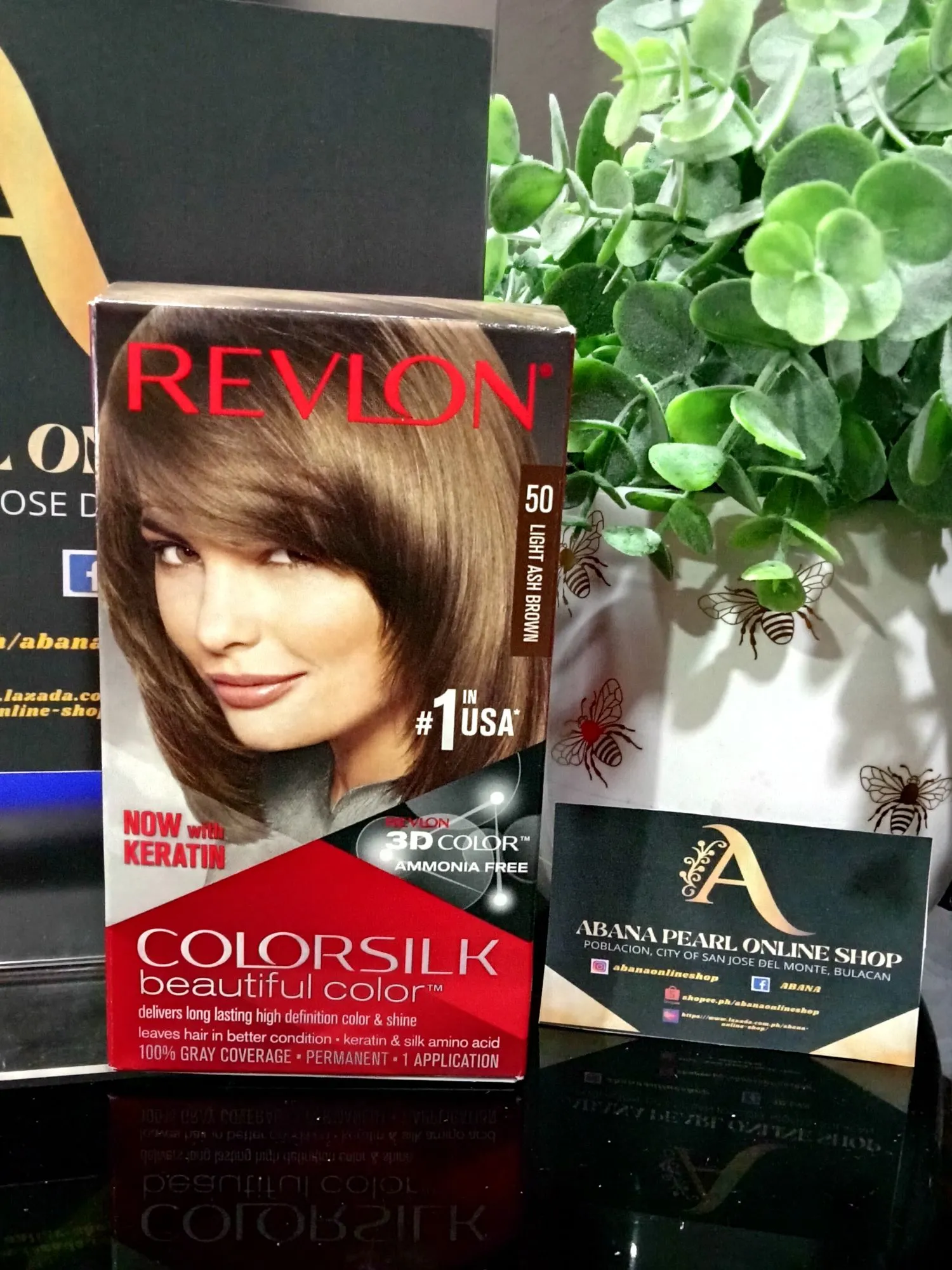 Revlon Colorsilk Beautiful Haircolor Ammonia-free Permanent Haircolor (#50  Light Ash Brown) | Lazada PH