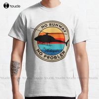 No Runway No Problem Helicopter Classic T Shirt Fashion Creative Leisure Funny T Shirts Fashion Tshirt Summer Xs 5Xl XS-6XL