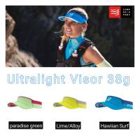 Compressport หมวกวิ่ง เล่นกีฬา Visor  ULTRALIGHT ใส่ออกกำลังกายกลางแจ้ง ของแท้