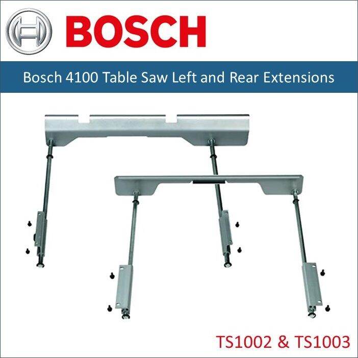 Model 4100 Table Saw Left And Rear Extensions (TS1002 and TS1003