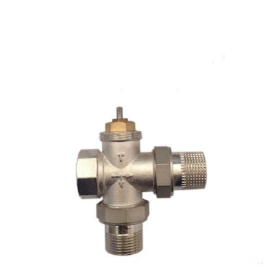 hot【DT】 DN15 DN20 DN25 brass - way valve  Thermostatic Radiator