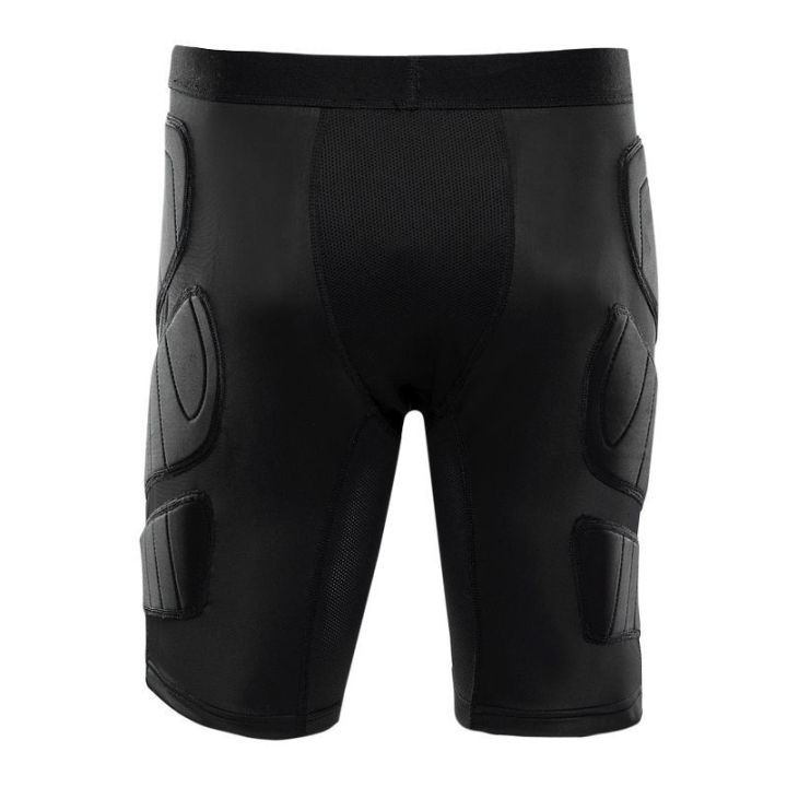 recommendation-football-gatekeeper-leggings-sports-anti-collision-sponge-thickened-shorts-shovel-pants-rugby-off-road-running