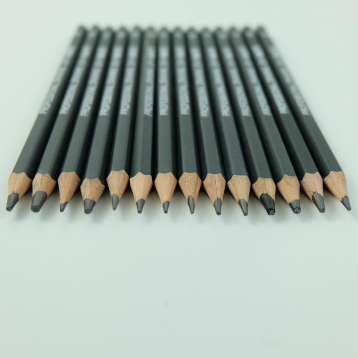 no-2807-gion-ชุดดินสอวาดรูป-14-แท่ง-ดินสอสเก็ตภาพ-graphite-ดินสอเขียนแบบ-ดินสอสถาปัตย์-ดินสอร่างภาพ-ดินสอเขียนแบบ-งานอดิเรก-งานวาดรูปดินสอแรเงา