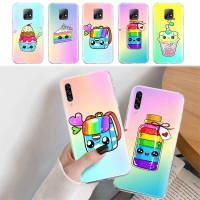 โปร่งใส อ่อนนุ่ม ปก หรับ iPhone 13 14 G9 Moto 12 G8 Play Mini SE Power Max Plus Pro Protective เคสโทรศัพท์ K-153 Rainbow Color Pattern