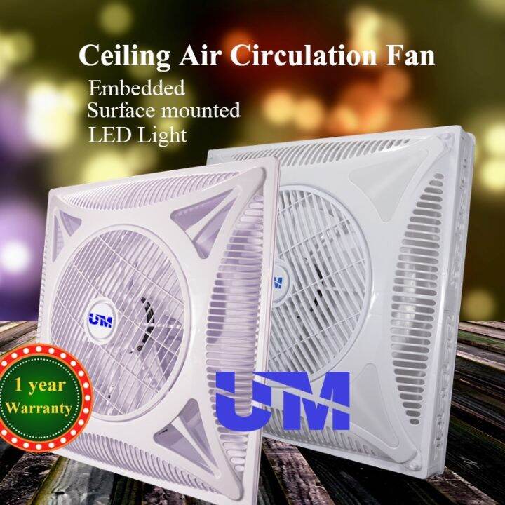 light Ceiling fan Recessed Mounted Surface degree Circulating air