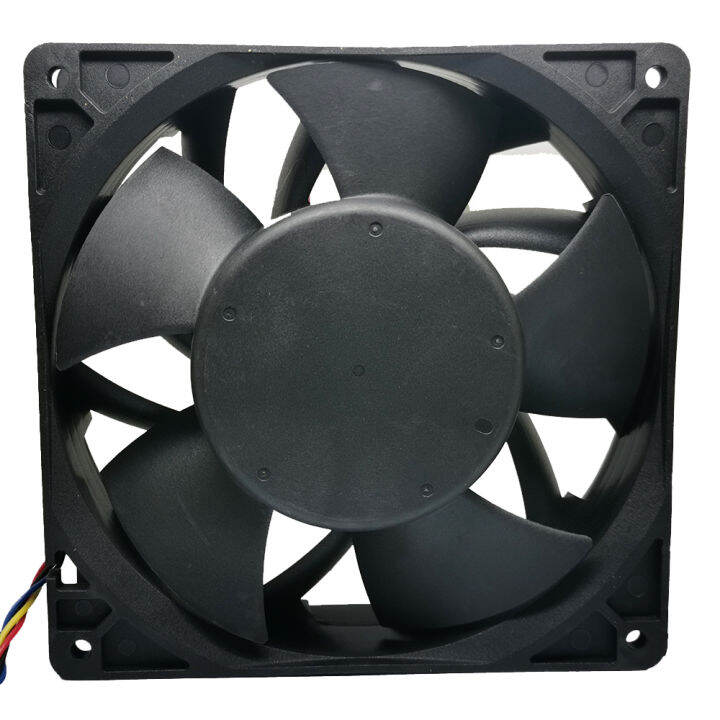 original-delta-pfm1412de-14038-14cm-5-04a-12v-4-wire-violent-large-air-volume-cooling-fan