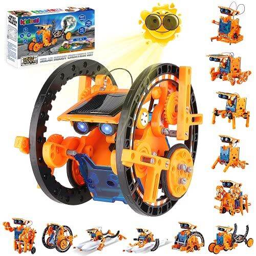 kidpal solar robot creation kit