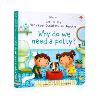 Lift the flap questions and answers why do we need a potty? Why do we use bedpans to turn over books