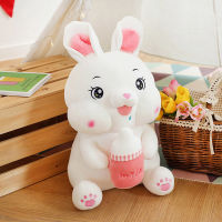 Cute Bottle Rabbit Doll Rabbit Doll Ragdoll Plush Toy Soothing Pillow Children Girls Birthday Gifts