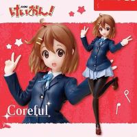 โมเดล อนิเมะ K-ON！Hirasawa Yui (School Uniform Ver.) 17cm Figure Model TAITO Coreful ACGN Beautiful Young Girl Figure ตุ๊กตาโมเดล Decoration