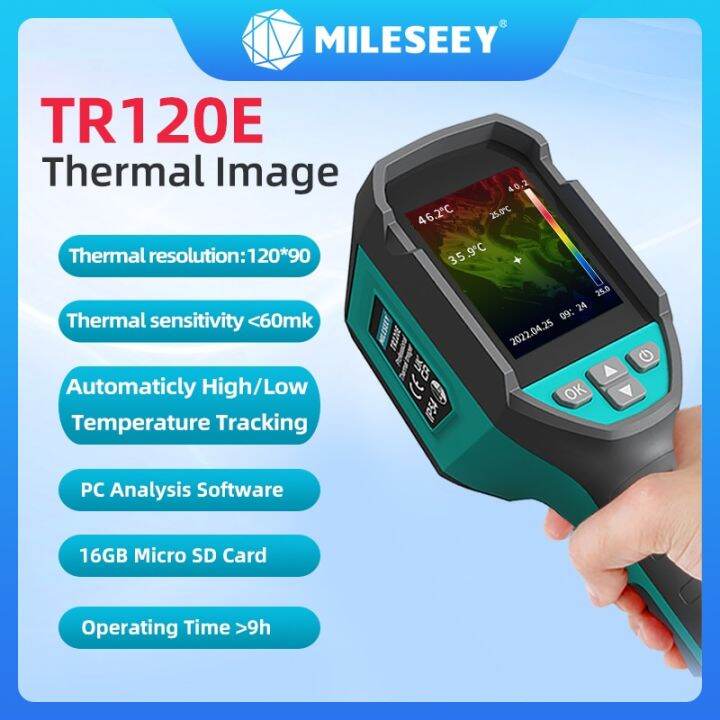 Mileseey TR120E Infrared Thermal Camera Imager Temperature Meter Auto ...
