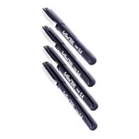 ( Promotion+++) คุ้มที่สุด Art ปากกาหัวเข็ม อาร์ท 0.4 มม. ชุด 4 ด้าม สีดำ หัวแข็งแรง คมชัด ราคาดี ปากกา เมจิก ปากกา ไฮ ไล ท์ ปากกาหมึกซึม ปากกา ไวท์ บอร์ด