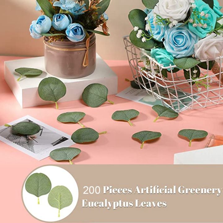 200-pieces-bulk-artificial-eucalyptus-leaves-fake-greenery-eucalyptus-silk-faux-silver-dollar-eucalyptus-plant-for-diy