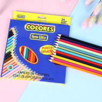 [24pcs/set] Colour pencils for childrens drawings  Art colored Pencil set for elementary students school office supplies