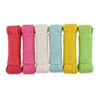 (Leisurely)6มม. กว้างสีธรรมชาติ Jute เชือก Duty Twine Hemp Twisted Cord Macrame String DIY Craft Handmade ตกแต่งสัตว์เลี้ยง Scratching 20M