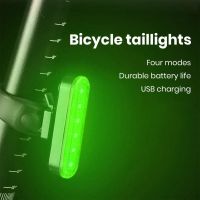 ♤℗✻ Waterproof Accessories Lighting Bicycle Rear Lamp Safety Taillight Bicycle Warning Light Cycling Accessories